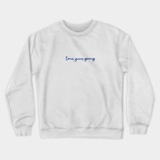 tom yum goong - Thai blue - Flag color Crewneck Sweatshirt